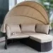 Диван-Трансформер AFINA плетеный из иск. ротанга AFM-325B Brown купить в Орле