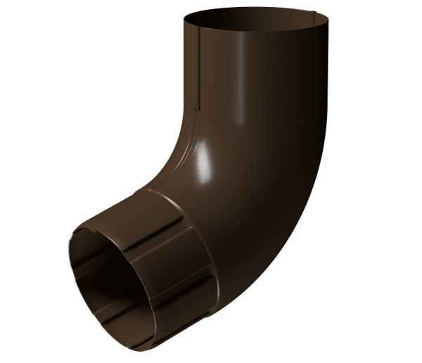 Колено 72° D90 Döcke STAL PREMIUM Каштан, (RAL 8017) купить в Орле