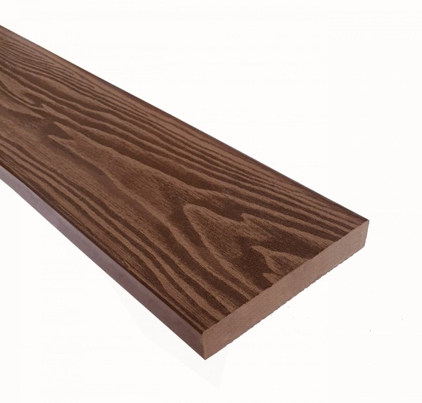 Террасная доска из ДПК Terrapol Смарт 3D Полнотелая без паза Орех Милано купить в Орле