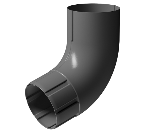 Колено 72° D90 Döcke STAL PREMIUM Графит, (RAL 7024) купить в Орле