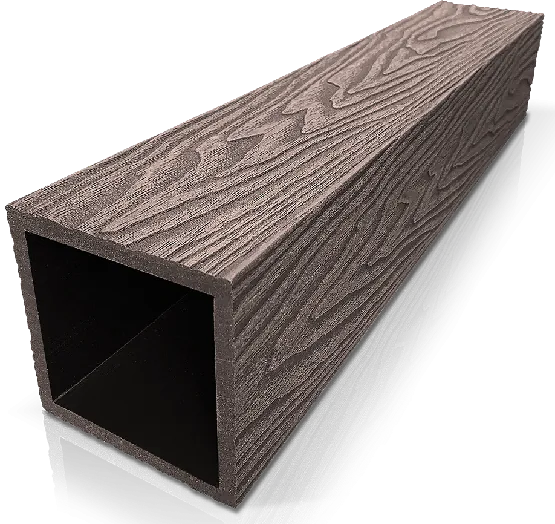 Столб ДПК 3D GardenParkett фактура дерева Венге купить в Орле
