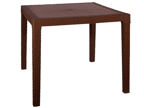 Стол квадратный FIJI Quatro Table Коричневый купить в Орле