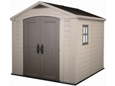 Пластиковый сарай Factor 8х8