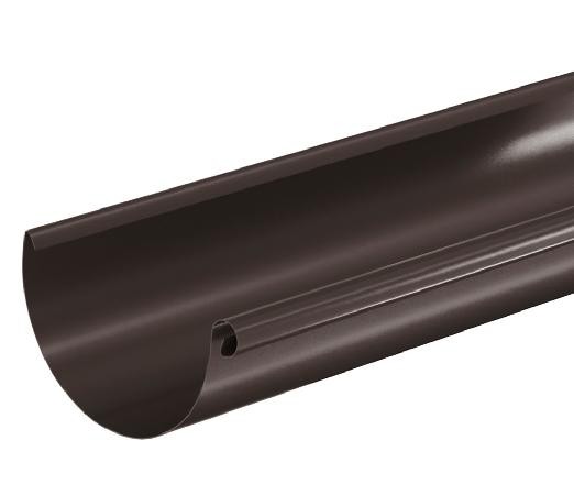 Водосток Aquasistem, система 125x90 - Водосточный желоб 3.00м RR 32 Тёмно Коричневый купить в Орле