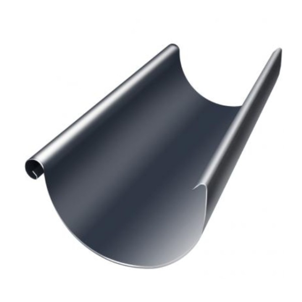 Водосток Grand Line 125x90 – Желоб 3м RAL 7024 купить в Орле