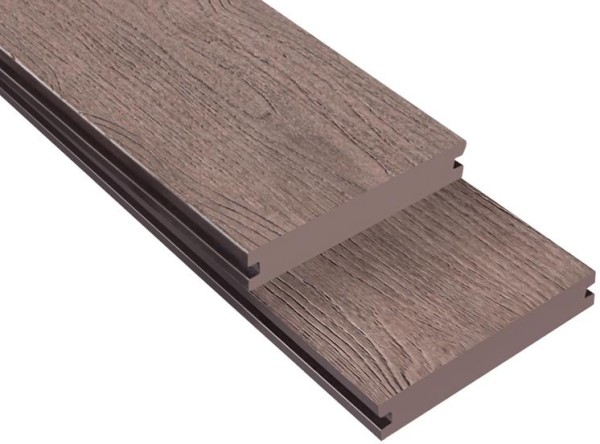 Террасная доска ДПК Outdoor 3D полнотелая NEVADA/CALIFORNIA BROWN коричневая микс купить в Орле
