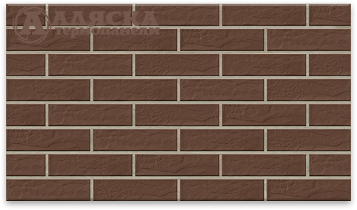 Фасадные Термопанели Аляска Braun Rustic купить в Орле