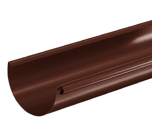 Водосток Aquasistem, система 125x90 - Водосточный желоб 3.00м RAL 8017 Коричневый купить в Орле