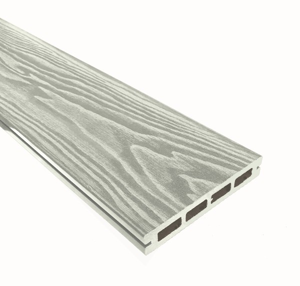 Террасная доска из ДПК Terrapol Смарт 3D Пустотелая с пазом Дуб беленый купить в Орле