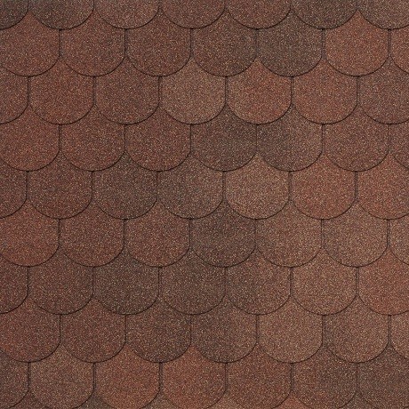Гибкая черепица Tegola ASSISI terracotta 420 купить в Орле