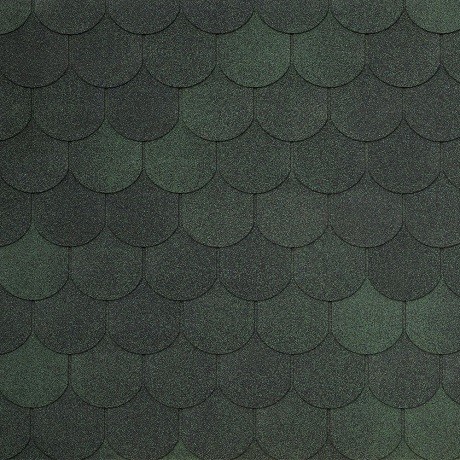 Гибкая черепица Tegola ASSISI verde 473 купить в Орле