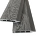 Заборная панель шип-паз EasyDecking Wood-Х 146х20 Серый купить в Орле