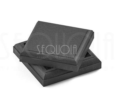 Комплект крышка/юбка для столба SEQUOIA GRAY купить в Орле
