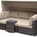 Диван-Трансформер AFINA плетеный из иск. ротанга AFM-320B Brown купить в Орле