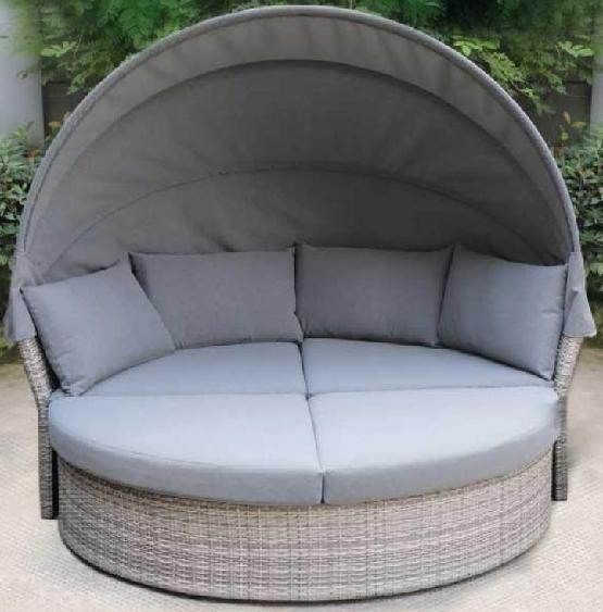Диван-Трансформер AFINA плетеный из иск. ротанга AFM-325G Grey купить в Орле