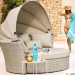 Диван-Трансформер AFINA плетеный из иск. ротанга AFM-325 Beige купить в Орле