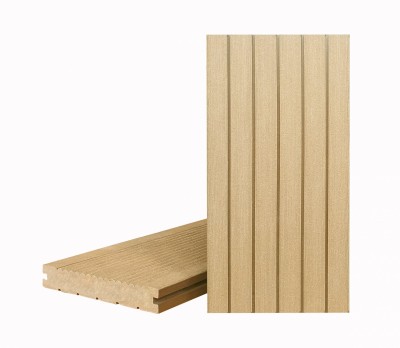 Террасная доска Классик Дуб Севилья (полнотелая с пазом)