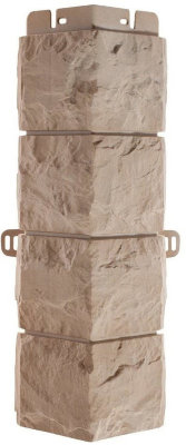 Фасадная панель Наружный угол фагот (талдомский), 0,45 х 0,13м (н)