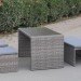 Диван-Трансформер AFINA плетеный из иск. ротанга S330G-W78 Grey купить в Орле