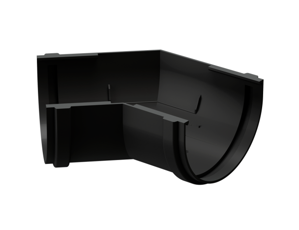 Угол желоба универсал 135˚ Docke Premium ПВХ - Карбон купить в Орле