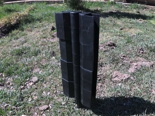 Угловой элемент поворотный, пластиковый от 60° до 300° для доски 300х30 мм из ДПК чёрный Holzhof купить в Орле