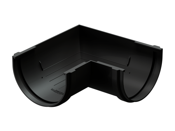 Угол желоба универсал 90˚ Docke Premium ПВХ - Карбон купить в Орле