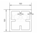 Столб SEQUOIA Evolution 3D WOOD GRAY купить в Орле