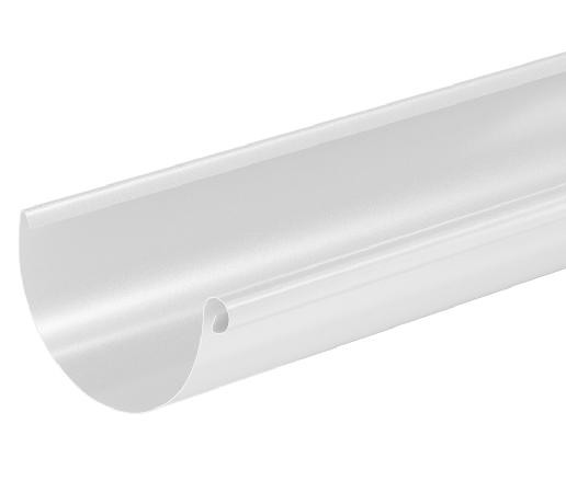Водосток Aquasistem, система 125x90 - Водосточный желоб 3.00м RAL 9003 Белый купить в Орле