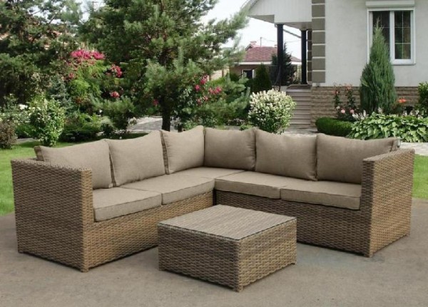 Комплект мебели AFINA плетеной из иск. ротанга YR825B Beige купить в Орле