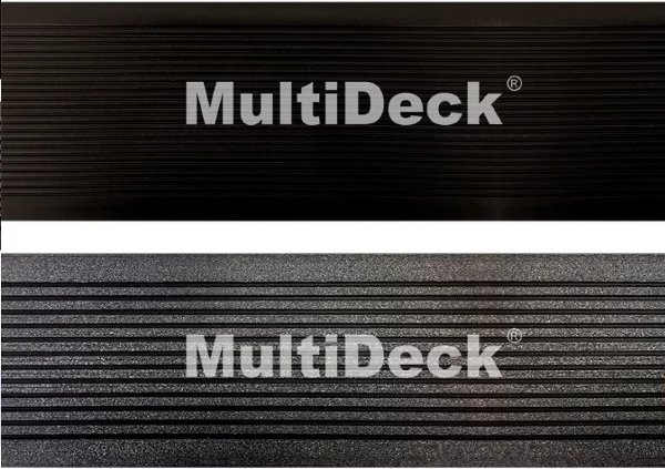 Террасная доска из ДПК MultiDeck  Черный бархат купить в Орле