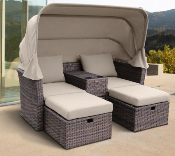 Комплект мебели AFINA плетеной из иск. ротанга AFM-330B Brown купить в Орле