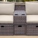 Комплект мебели AFINA плетеной из иск. ротанга AFM-330B Brown купить в Орле