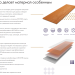 Фибросайдинг DECOVER 3600 x 190 x 8 мм Snow купить в Орле