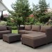Комплект мебели AFINA плетеной из иск. ротанга YR821A Brown/Beige купить в Орле