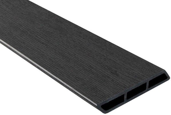 Доска Ромбус 3D ДПК Outdoor STORM BLACK черная купить в Орле