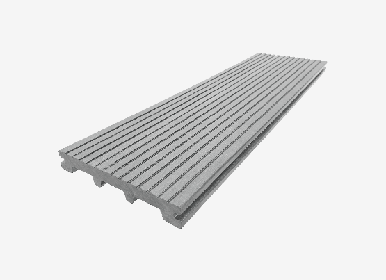 Террасная доска из ДПК RusDecking Unodeck Titanio - Серый купить в Орле