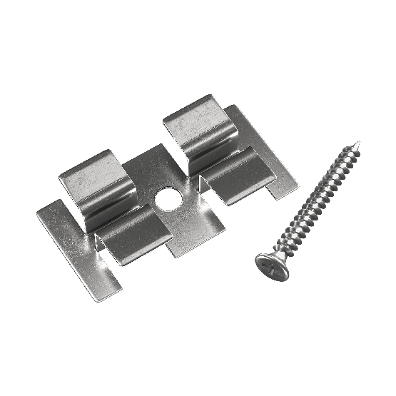 Клипса с саморезом, Grinder шовный монтаж 5 mm купить в Орле