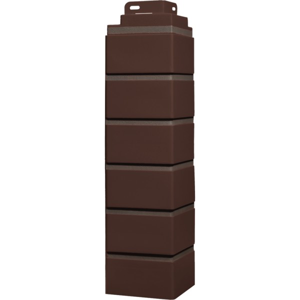 Угол наружный Fineber «Кирпич клинкерный» Жженный купить в Орле