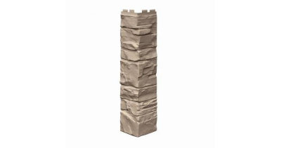 Угол наружный VOX Solid Stone Lazio камень светлая глина
