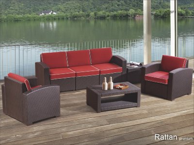 Уличные диваны и кресла коллекции Rattan Premium 5 