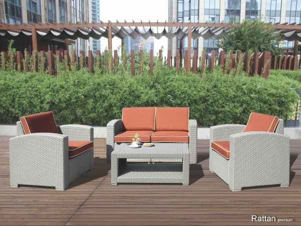 Уличные диваны и кресла коллекции Rattan Premium 4 купить в Орле