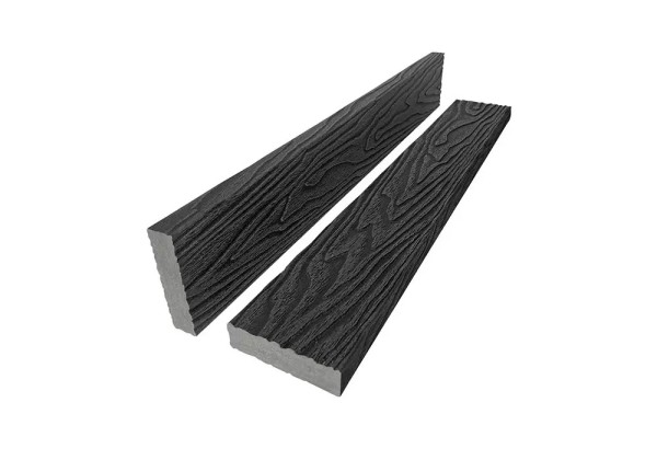 Брус лавочный 3D-тиснение 20х80 Графит купить в Орле