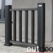 Ограждение из ДПК Outdoor Классик 3D STORM чёрный купить в Орле
