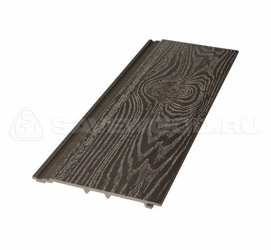 Сайдинг из дпк savewood sw-cedrus тангенциальный распил темно-коричневый купить в Орле