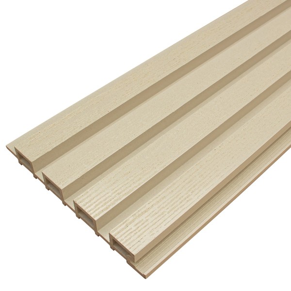 Фасадная доска из ДПК Faynag Wood Рейка Слоновая кость купить в Орле