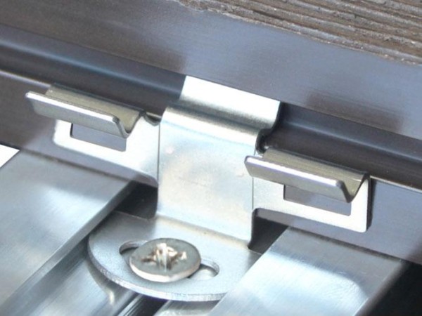 Кляймер промежуточный KRONEX № 7 для алюмин. лаги (упак100 шт купить в Орле