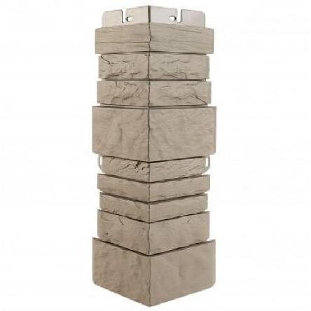 Угол наружный Альта-Профиль Скалистый камень ЭКО Бежевый купить в Орле