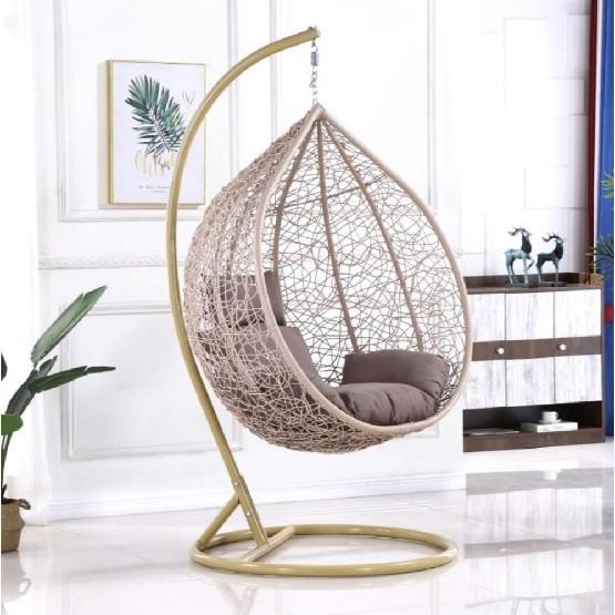 Кресло Подвесное из искусственного ротанга AFM-169A-XLB Beige купить в Орле