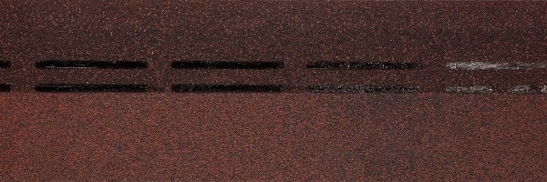 Коньково-карнизная черепица Docke Standard, красный купить в Орле