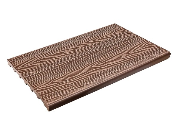 Ступень полнотелая из ДПК Deckart Step 3D Махагон купить в Орле